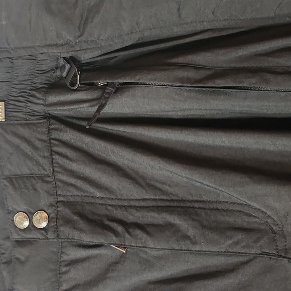 Sierra Sport woman's black insulated ski snow pants size large pull-on - Picture 4 of 13